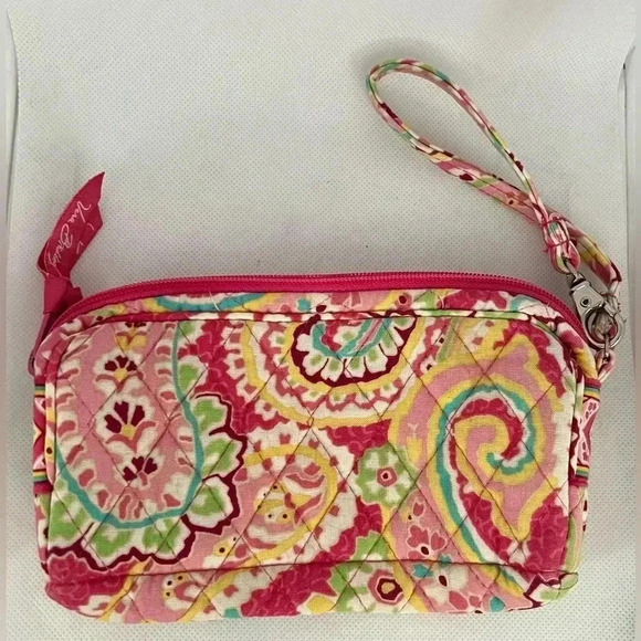 RETIRED: Vera Bradley | Capri Melon wristlet handbag. - Picture 4 of 11